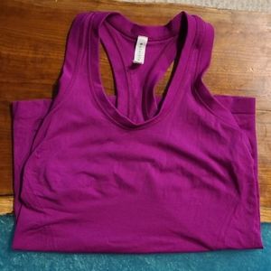 Athleta racer back tops